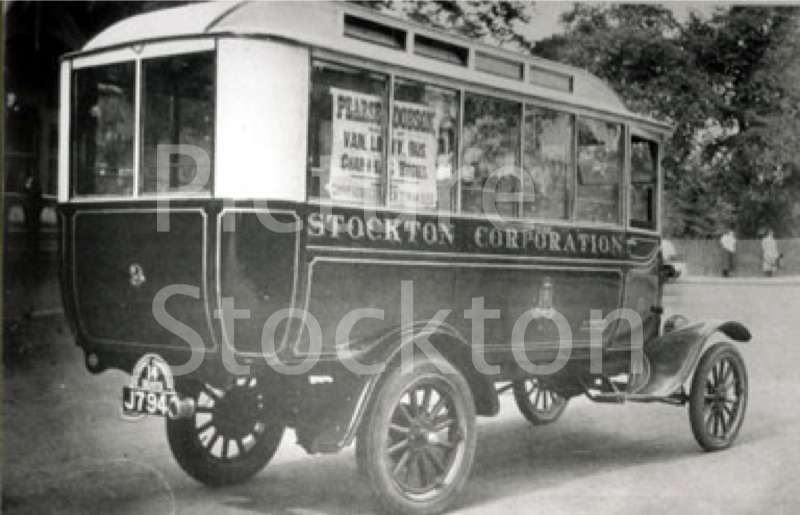 Stockton Corporation Tramways Picture Stockton Archive