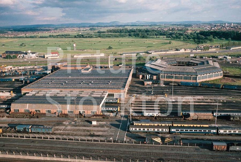 Thornaby Rail Depot Picture Stockton Archive
