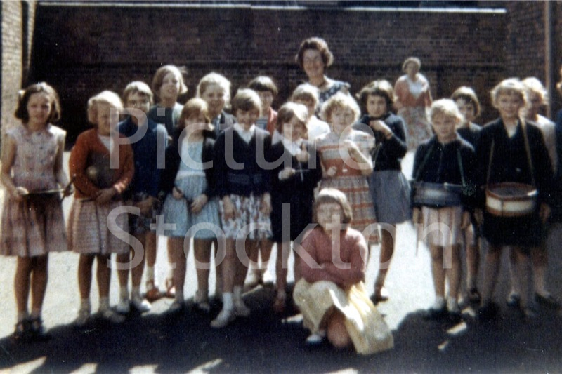 Mill Lane School percussion band 1962 Picture Stockton Archive
