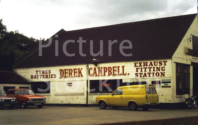 Derek Campbell Garage, 1978 | Picture Stockton Archive