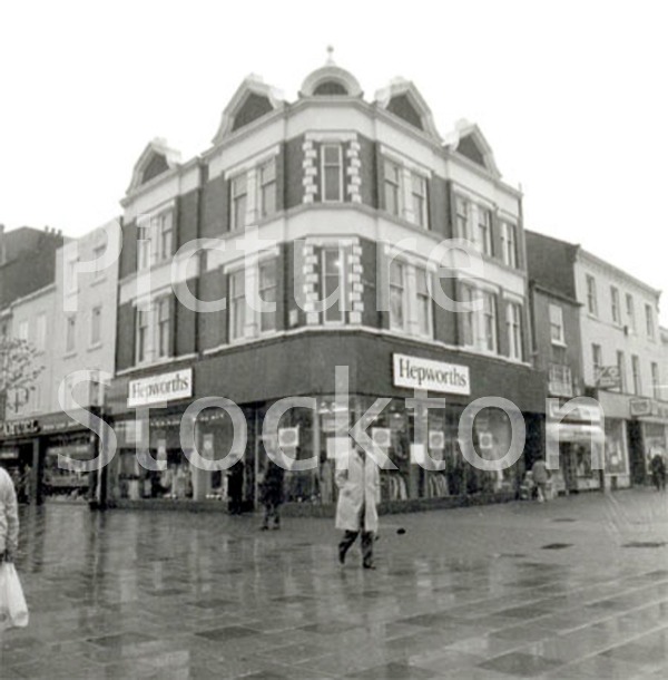 Stockton High Street. c1985 Picture Stockton Archive