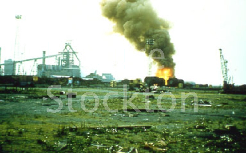 Redcar Iron Works Picture Stockton Archive