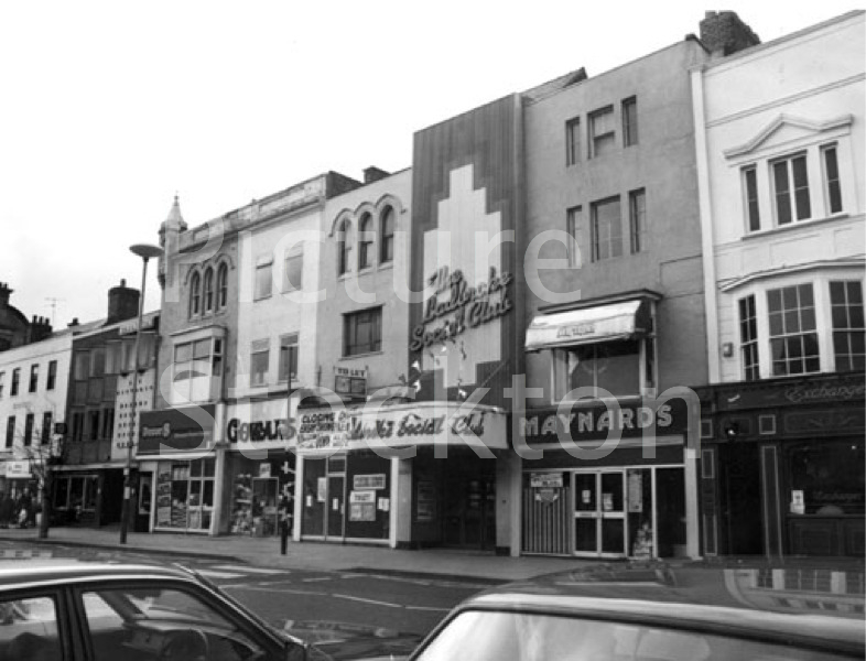 Social Club, Stockton High Street c1984 Picture Stockton Archive