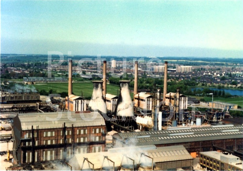 View of industrial Billingham. Picture Stockton Archive