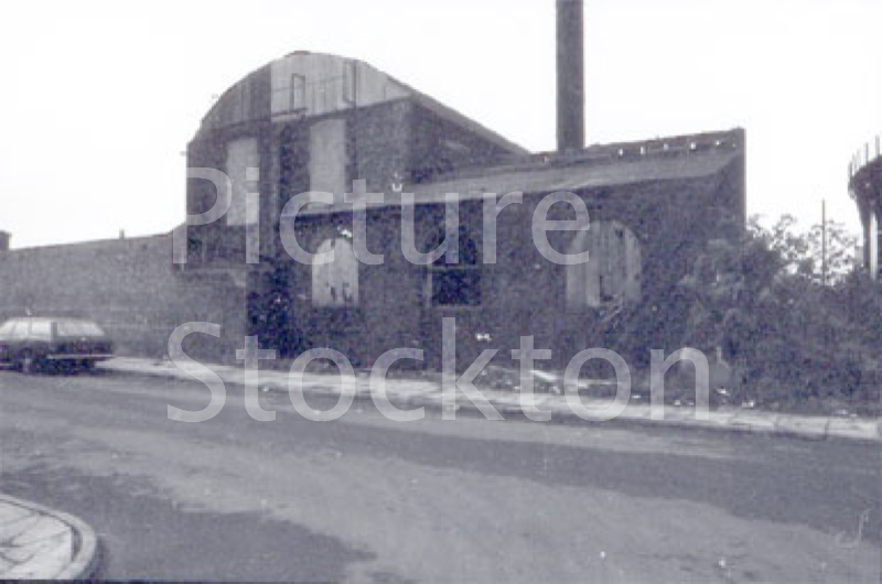 Browns Foundry. c1979 Picture Stockton Archive