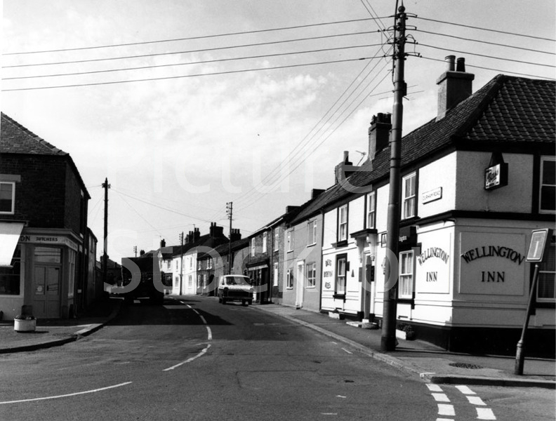 Durham Road in Wolviston 1979 Picture Stockton Archive