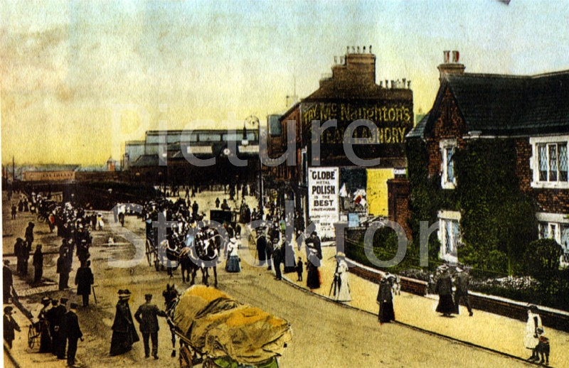 Rose Lane, Stockton. 1910 Picture Stockton Archive